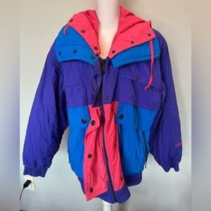 Vintage Head Sportswear 90’s Colorblock Puffer Jacket | EUC | L | Retro
